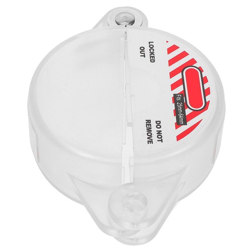 Transparent valve lock for - lock,