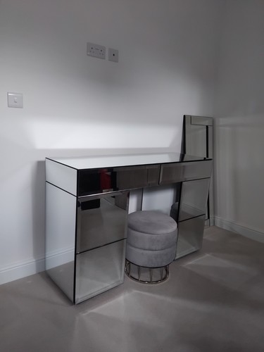 Next mirrored dressing table - mirrored,