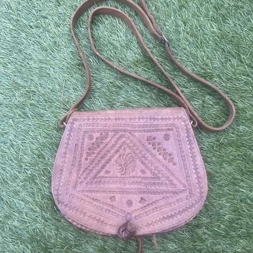 Vintage hand tooled - vintage, moroccan