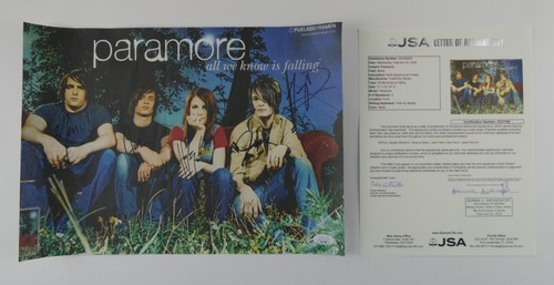 Paramore signed poster hayley - poster,