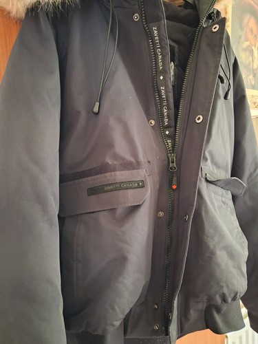 Mens black zavetti canada coat - zavetti,