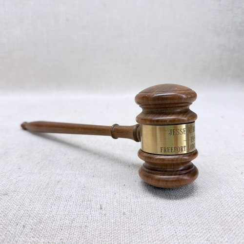 Vintage 1986 masonic gavel - 1986,