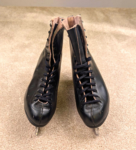 Black leather figure ice - leather,