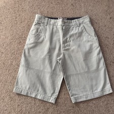 Men’s Mantaray Shorts – 34" Waist – Beige – 100% Cotton – Very Good Condition