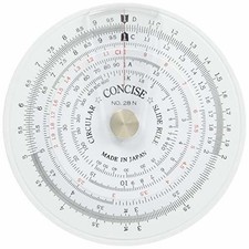 CONCISE Circular slide rule