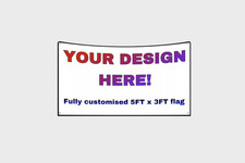 DESIGN YOUR OWN FLAG. 5FT X
