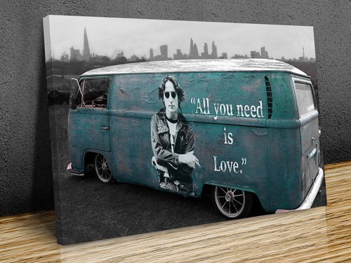 Banksy camper van - banksy, john