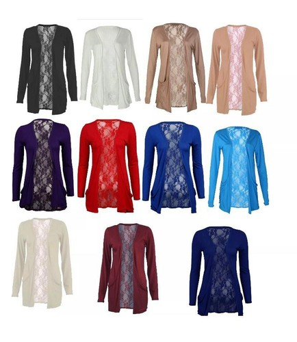 Womens lace boyfriend cardigan - womens,