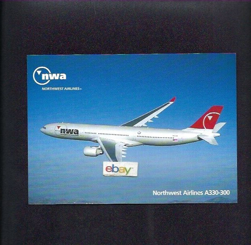 Nwa northwest airlines airbus - airlines,