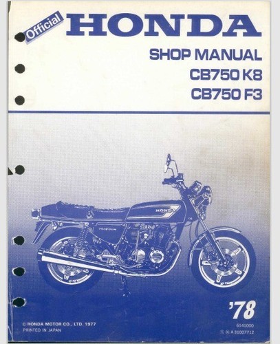 1978 honda cb750 - cb750,