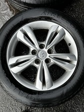 HYUNDAI IX35 17" INCH 2010-2015 ALLOY WHEELS SET OF 4 WITH TYRES 225/60/17  4X