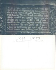 The Old Sign Ford Blott Architecture Historical Figures Real Photo RPPC