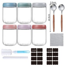 6/4Pack 16Oz Glass Jars with