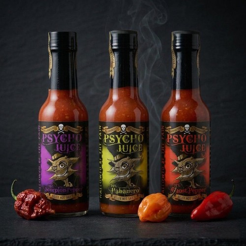 Hot chilli sauce psycho juice - psycho,