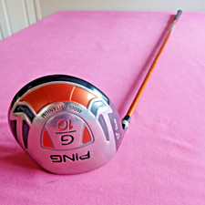 PING CUSTOM FIT G10 12 DEG' DRAW DRIVER [42.5"] REGULAR GRAPHITE SHAFT  H/C  L/H