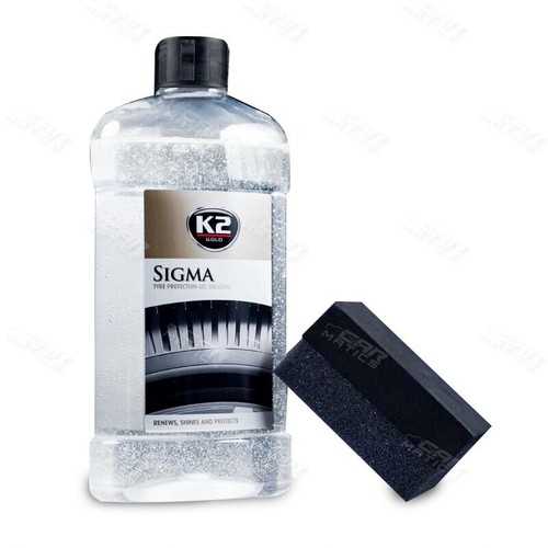 Sigma car tyre dressing - sigma, gel