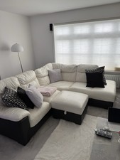 Genuine White Italian Sofa
