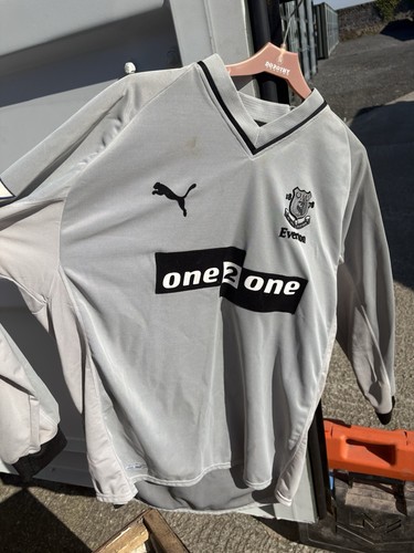 2001 everton away shirt - 2001-02,