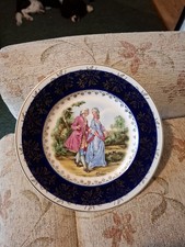 Wood And Sons Made In England Burslem 22k Gold Decorative Plate