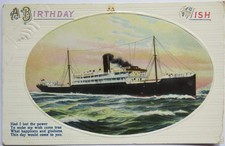 Vintage Shipping "Birthday