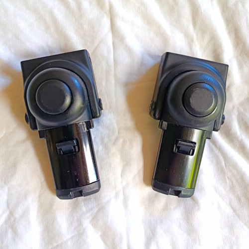 Black pushchair pram clip - black,