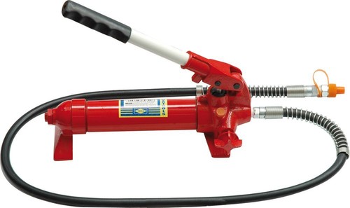 Hydraulic hand pump with - pump,