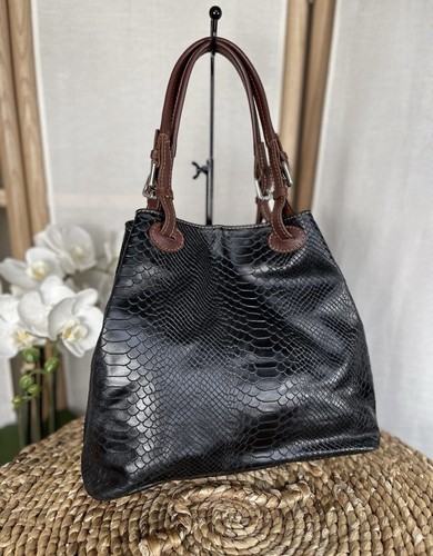 Borse pelle black leather - borse,