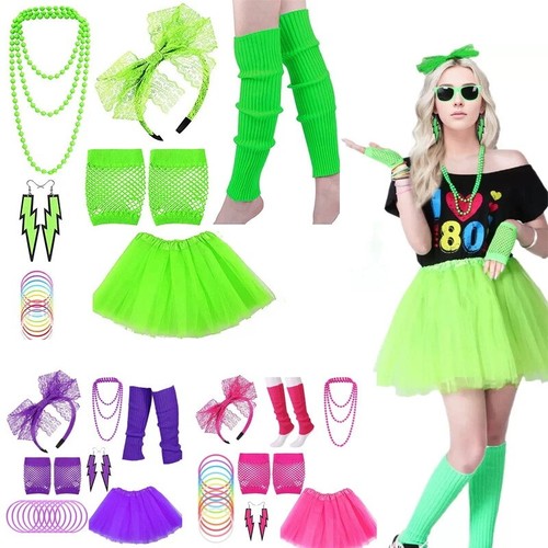 7pcs 80s retro - 7pcs, party