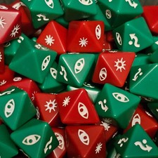 Star Wars X-Wing Miniatures Game Dice Red Green Multi-Listing