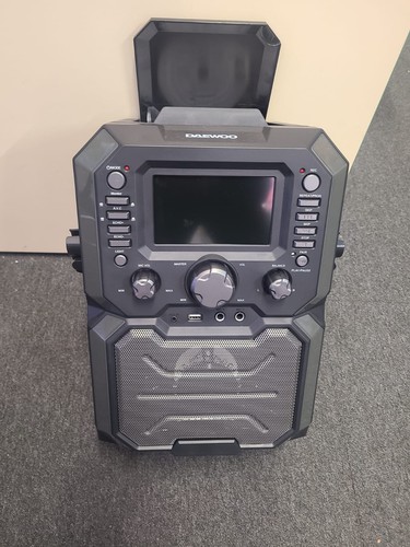 Daewoo karaoke machine black - karaoke,