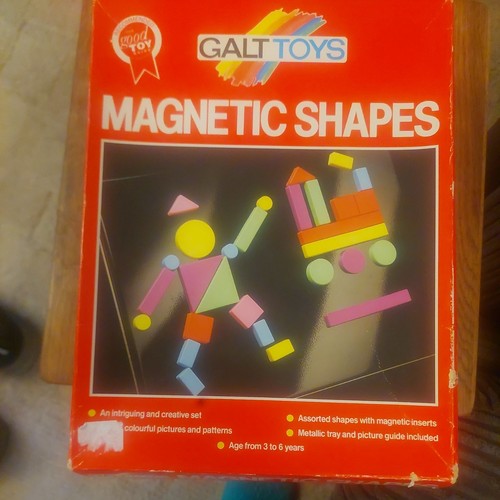 Galt toys magnetic shapes - toys,