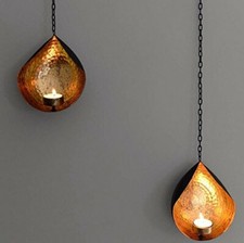 Metal Wall Sconces Tealight