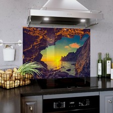 Glass Splashback Kitchen Tile
