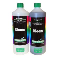 Coco Bloom A+B 1L - Hydrotops Bioponic Plant Feed - SOFT WATER