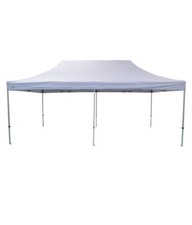 MCD Pop 32mm White Heavy Duty Pop Up Gazebo 3m x 6m Easy Up Market Stall