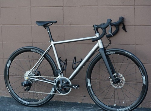 Titanium road bike
