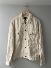 Men’s Lee Relaxed Rider Denim Jacket In Ecru - Medium - 2377