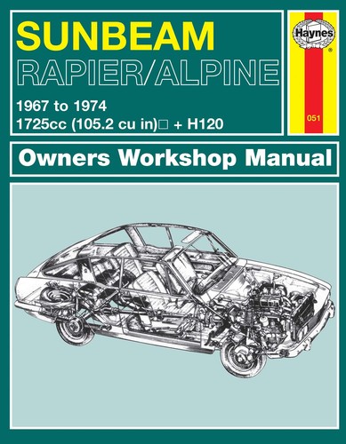 Sunbeam alpine rapier - rapier, &