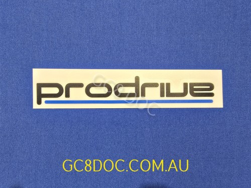 Large prodrive 06d stickers - prodrive,