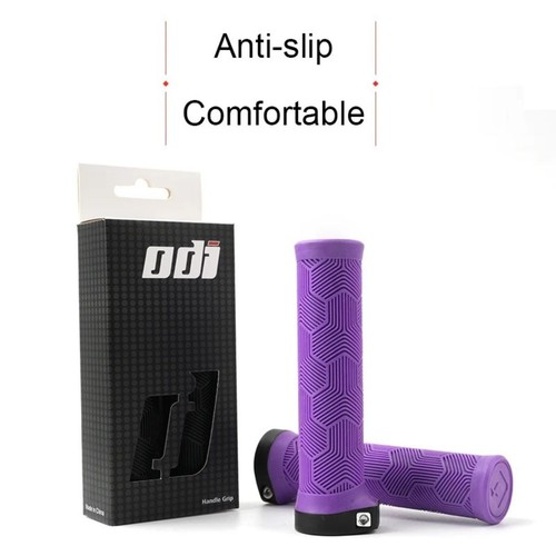 New lock grips mtb bike - lock, on