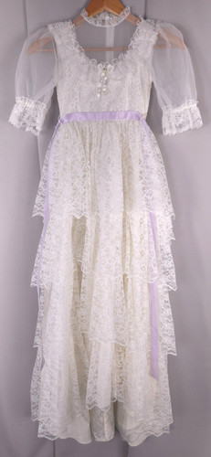 Vtg girls dress victorian - dress,