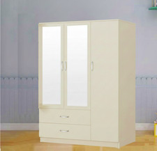 High Gloss 3 Door Wardrobe