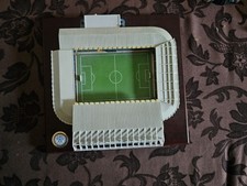 Very Rare Detailed Scale Model LEEDS UNITED ELLAND ROAD MODEL 1990s 24cm Squared