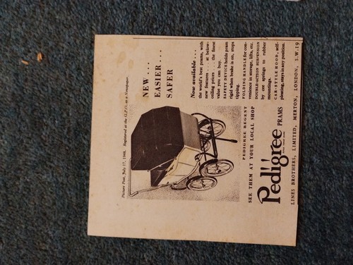 Sk101 ephemera 1948 advert - 1948,