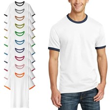 Mens Crew Neck T Shirts Pack