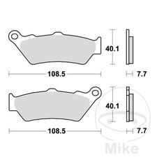 TRW Sintered front brake pads