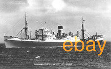 SHIPPING POSTCARD - ELLERMAN