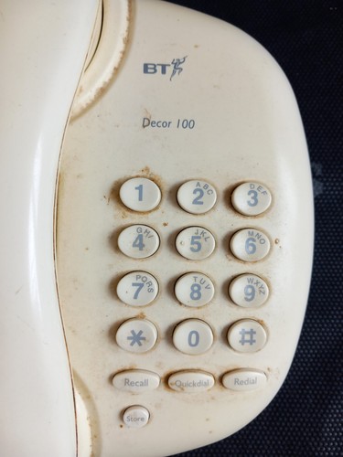 Rare old decor 100 corded - bt,