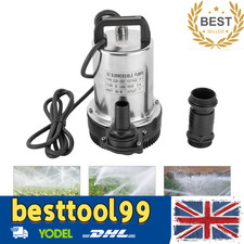 160W Submersible Sewage Dirty Water Pump Durable Drain Septic Sump Celler Pump