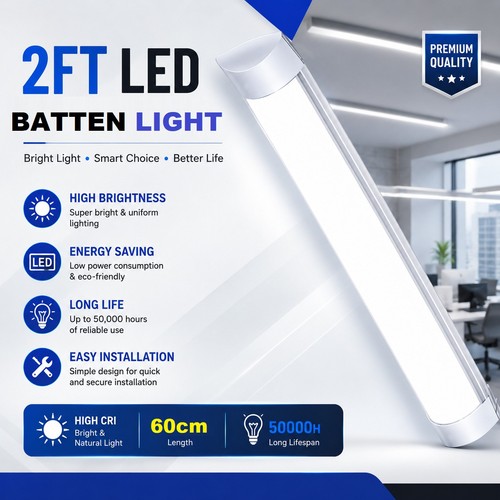 2ft led batten - 2ft,